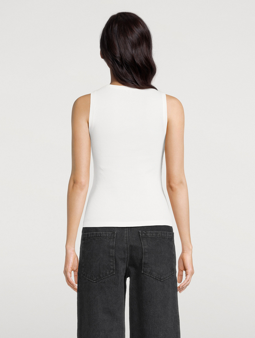 Shop Sustainable Women's Embroidered White Cami