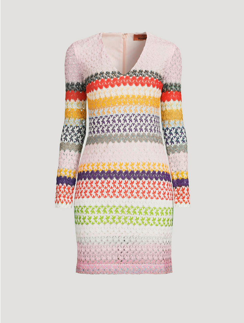 MISSONI Knit Mini Dress | Holt Renfrew