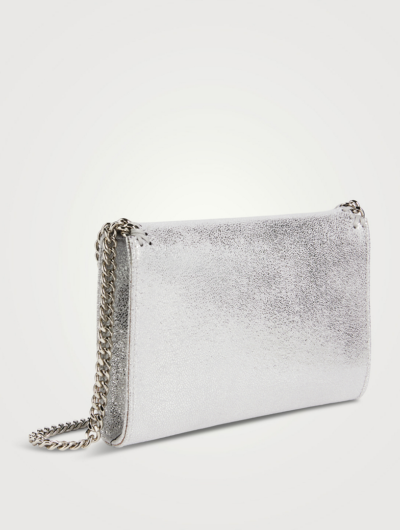 Mini Falabella Metallic Crossbody Bag