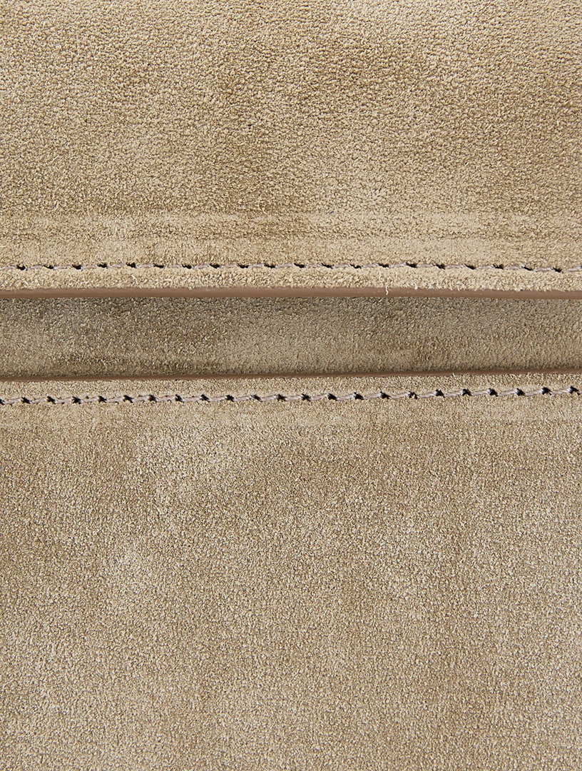 Symmetry Suede Pochette