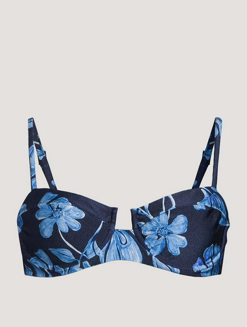 The ULTIMATE Custom Bikini with Molded Underwire Bra, Luxury Designer  Swimwear Flower Applique - Custom made by Shanna Britta
