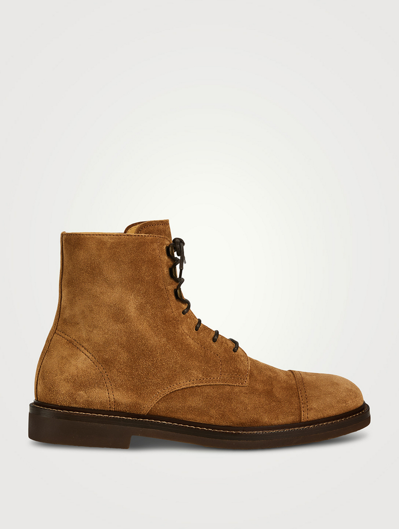 Lace up clearance cap toe boots