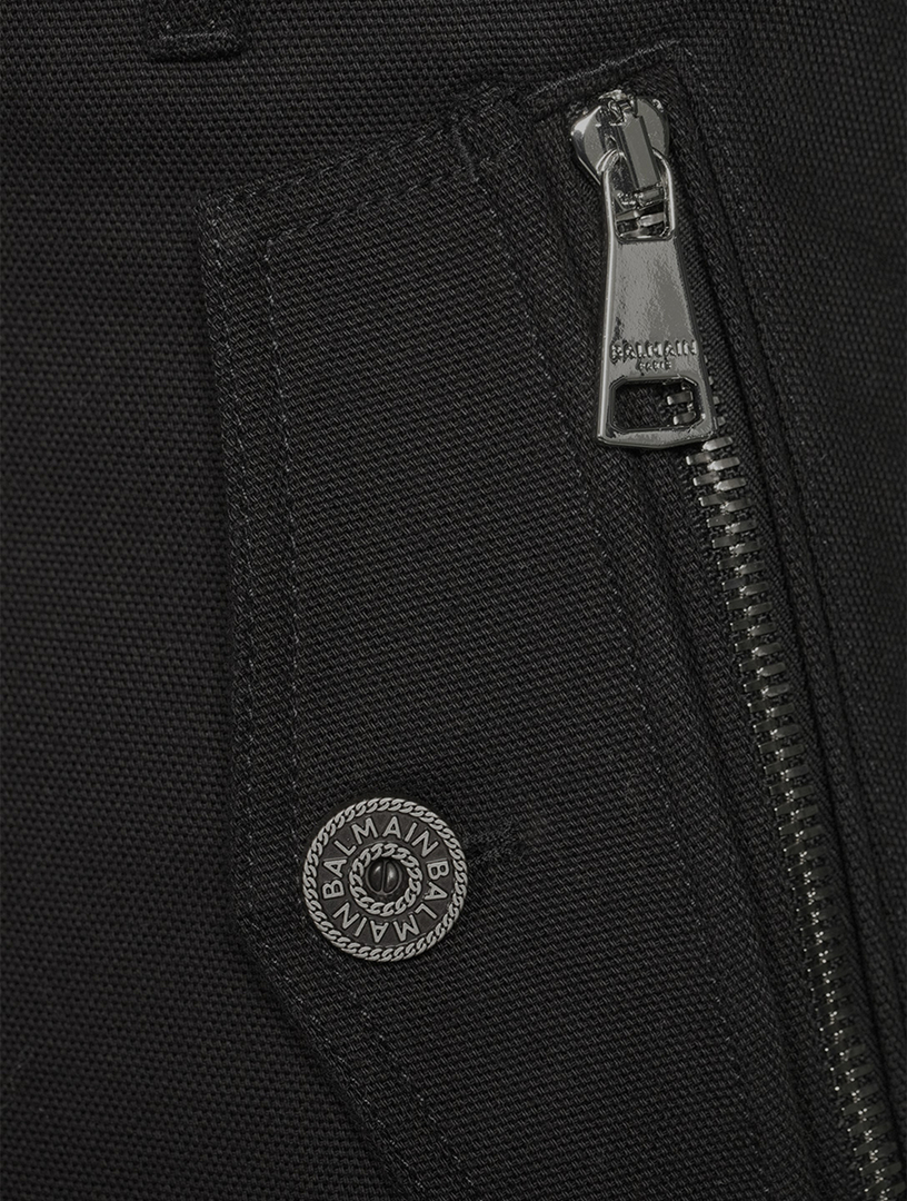 Straight-Leg Cargo Pants
