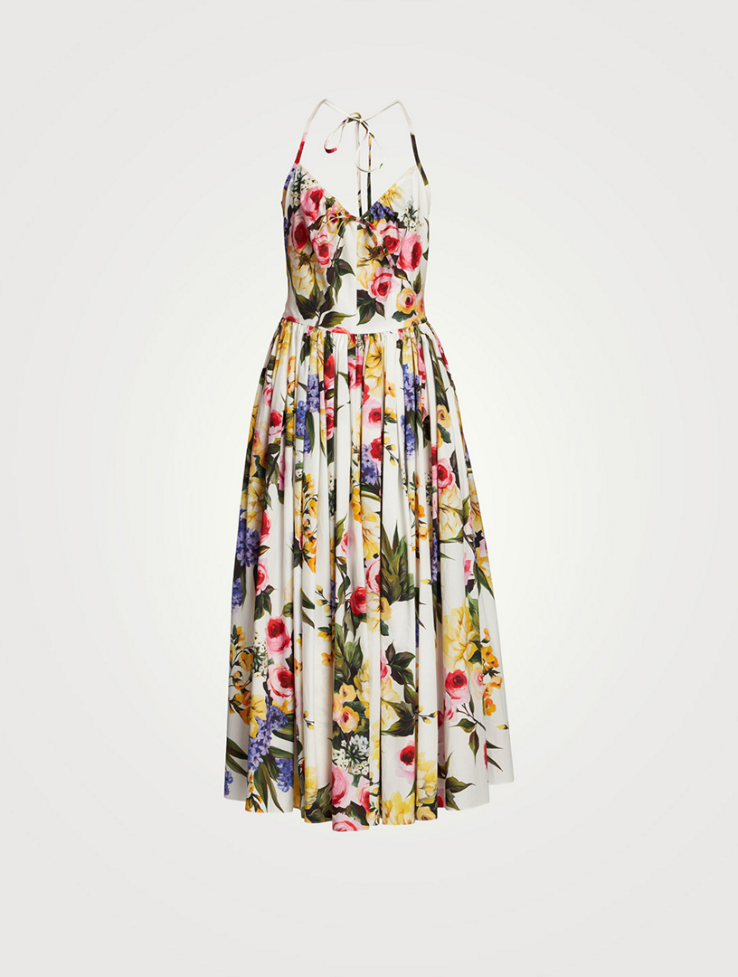 Dolce & Gabbana Majolica-print frilled-hem dress - ShopStyle  Dolce  gabbana dress, Printed summer dresses, Designer dresses online