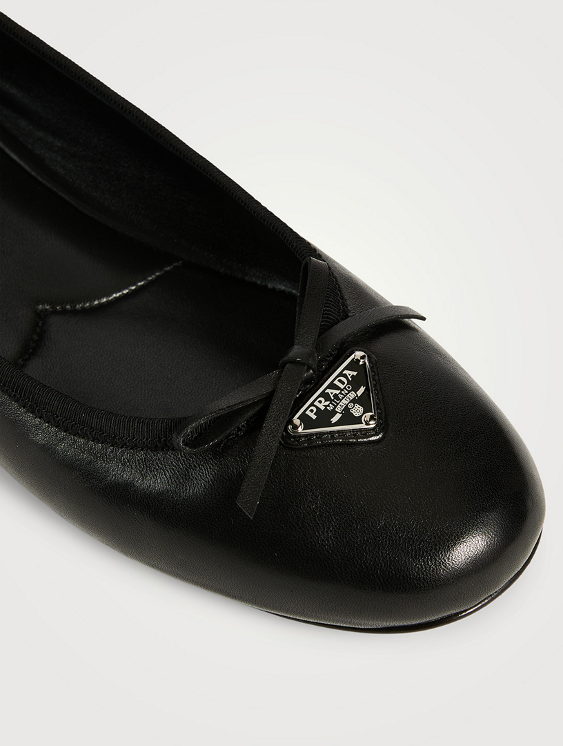 Prada pointed sale toe flats