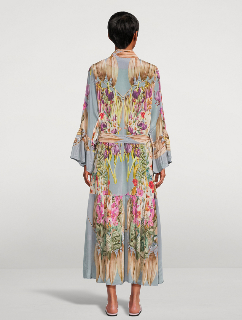 Niko Printed Robe