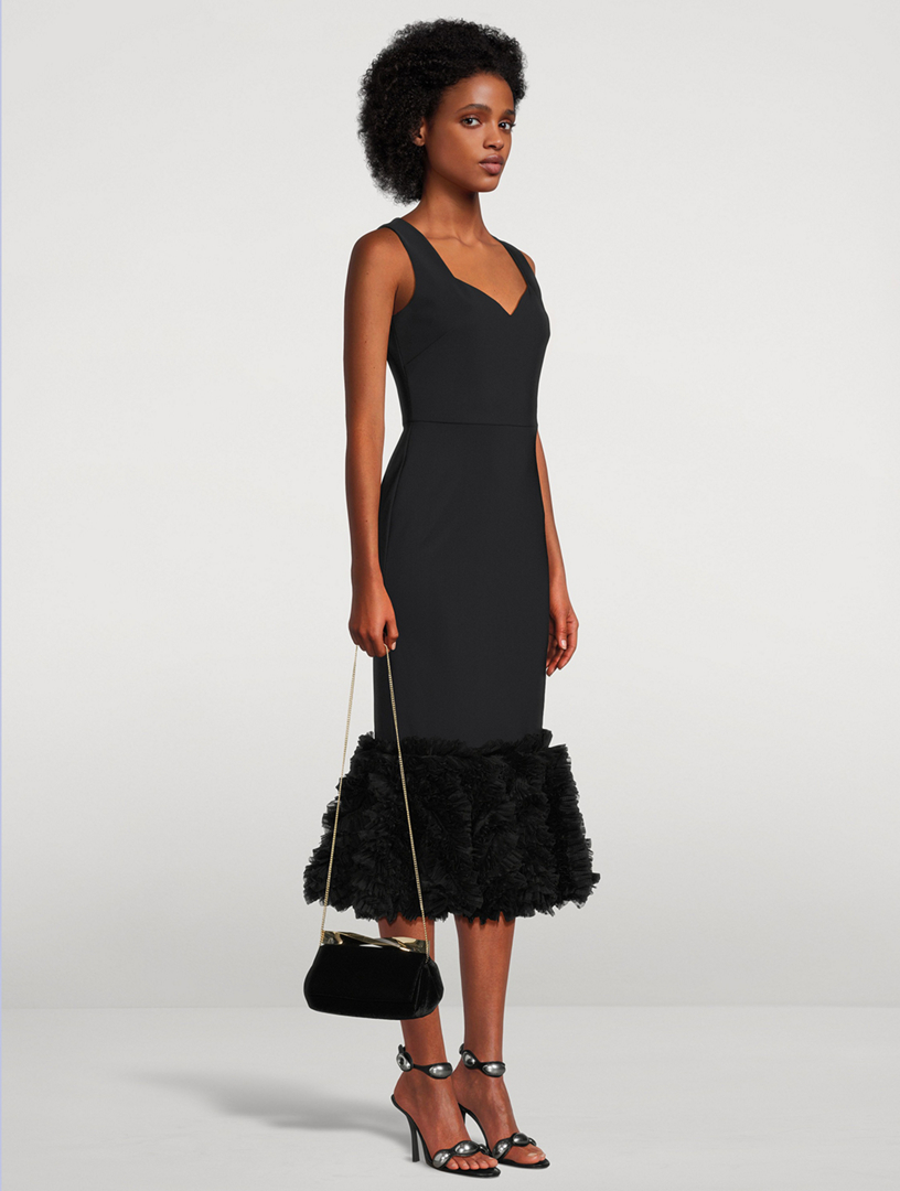 AKRIS PUNTO Jersey Midi Dress