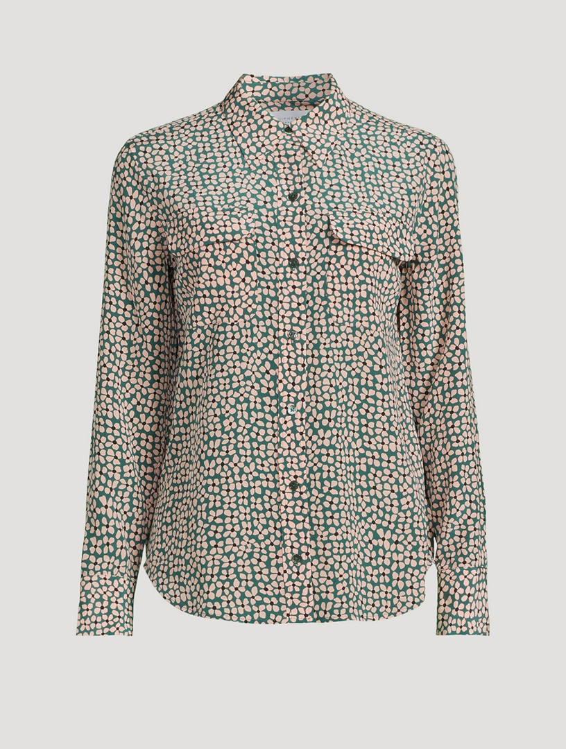 Signature Silk Slim Shirt