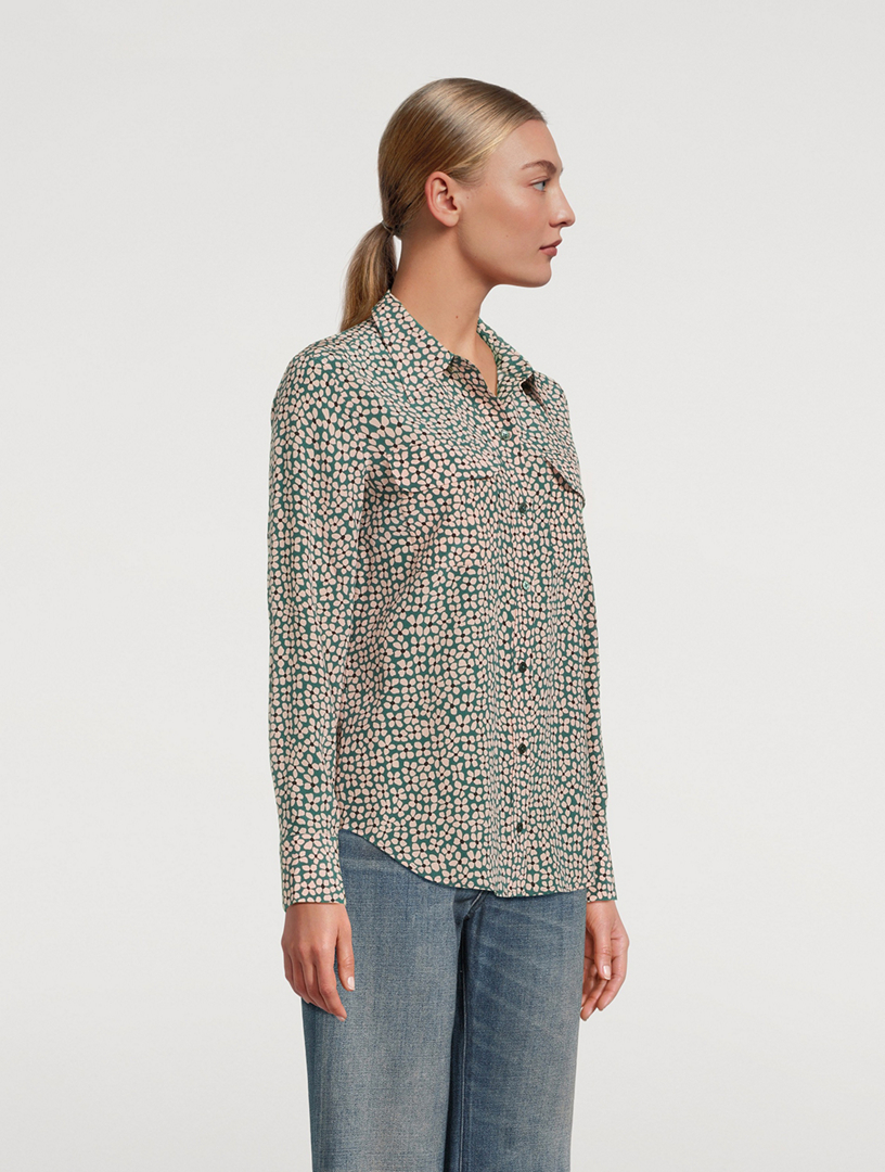 Signature Silk Slim Shirt