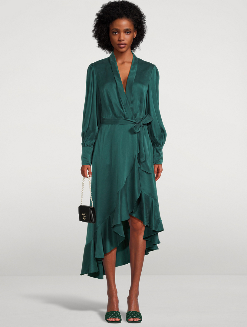 Zimmermann Silk Drape Dress