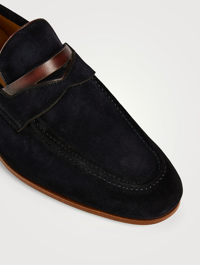 Magnanni on sale suede loafers