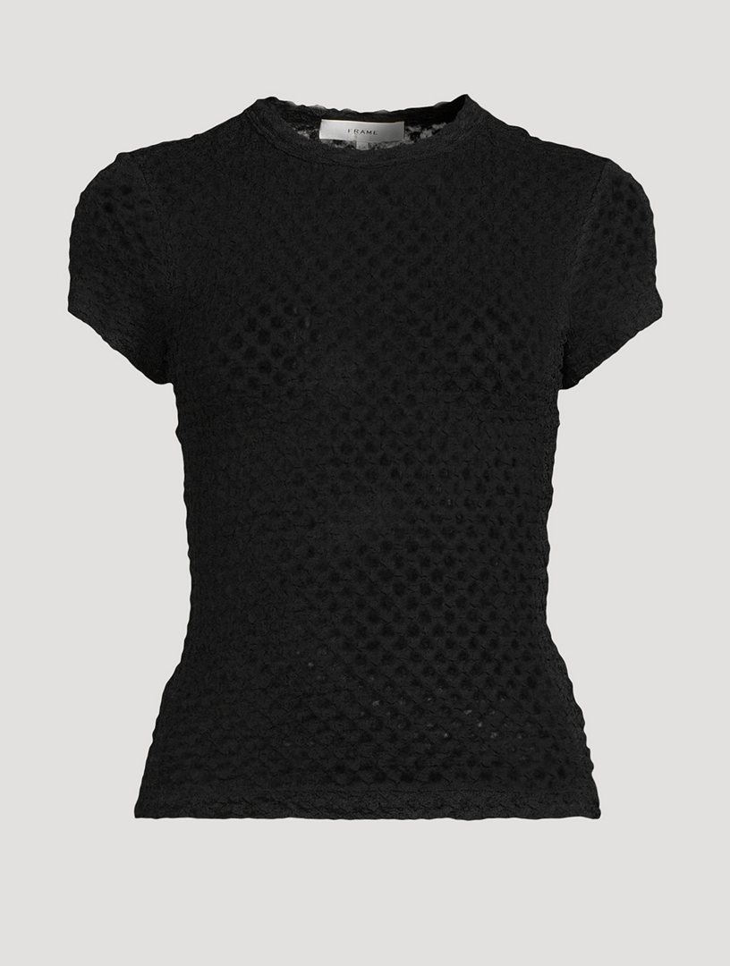 Mesh Lace Baby T-Shirt