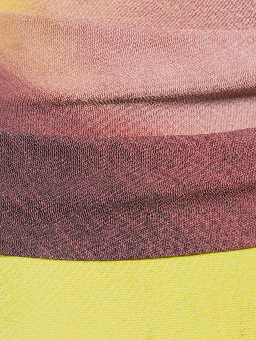 Anika Midi Skirt Luminary Print