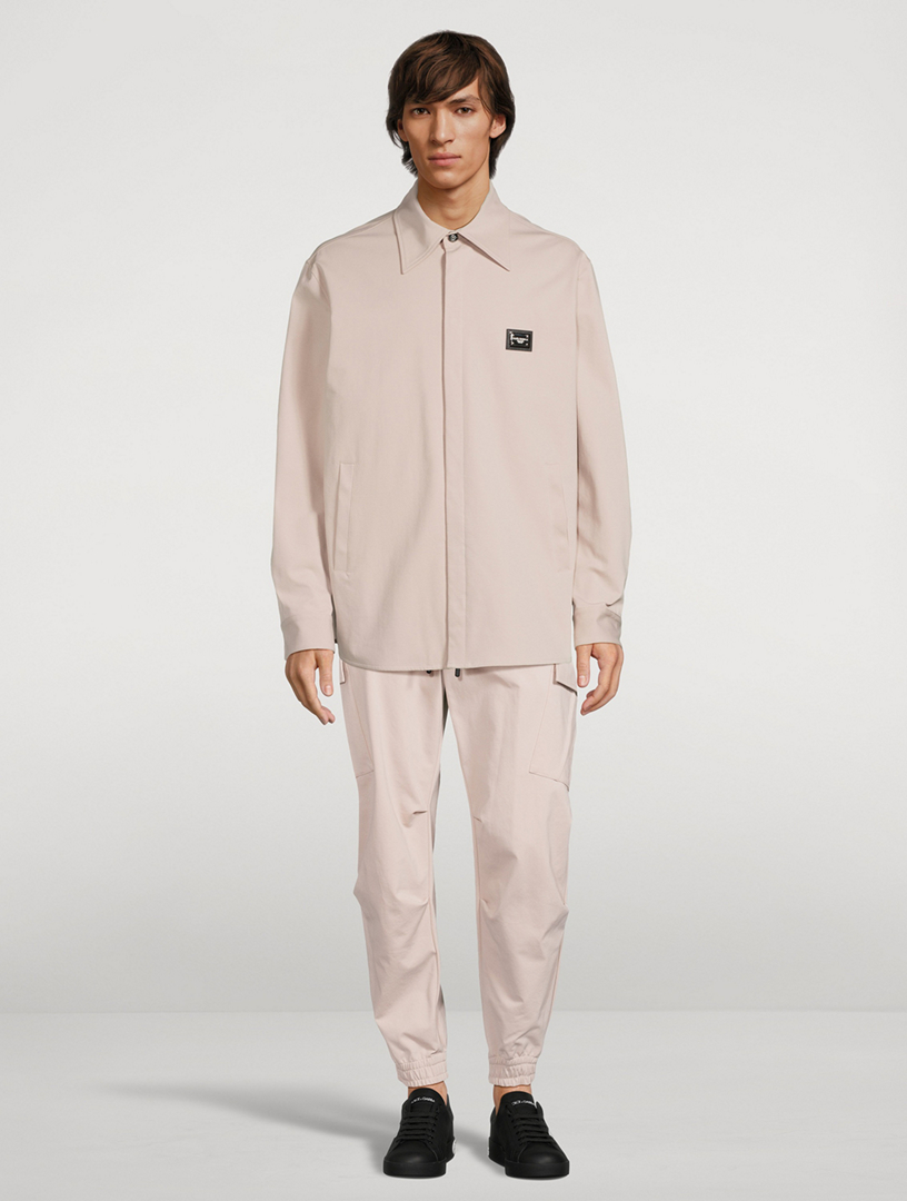 Cotton-Blend Cargo Pants