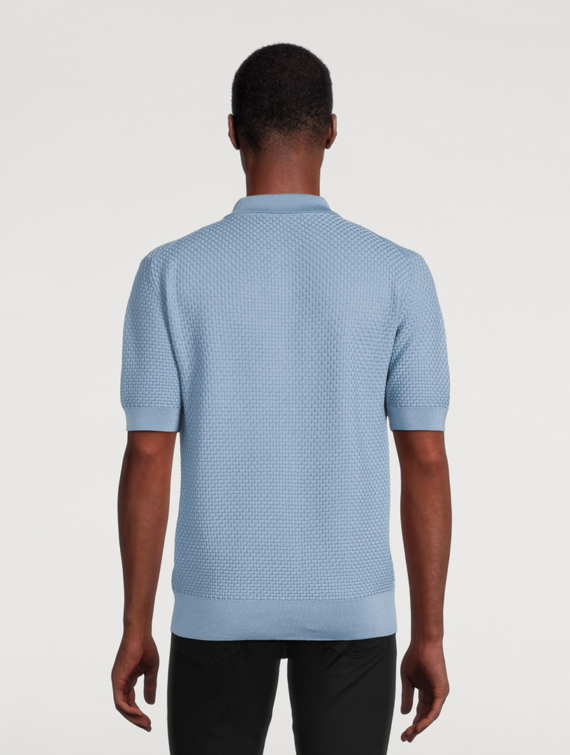 Stretch Cotton Polo Shirt