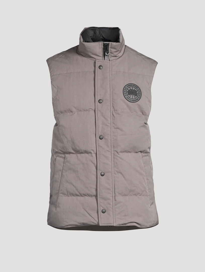 Designer down cheap vest