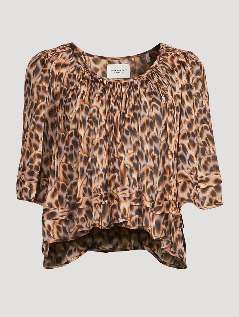 DOLCE & GABBANA Stretch-Silk Midi Dress In Leopard Print
