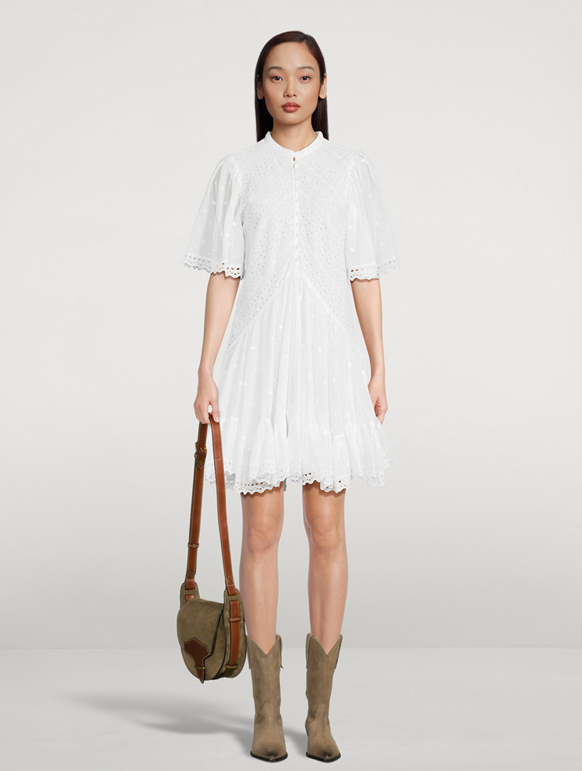 ISABEL MARANT ÉTOILE Slayae Cotton Dress | Holt Renfrew