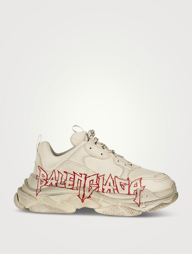 Triple S DIY Metal Sneakers