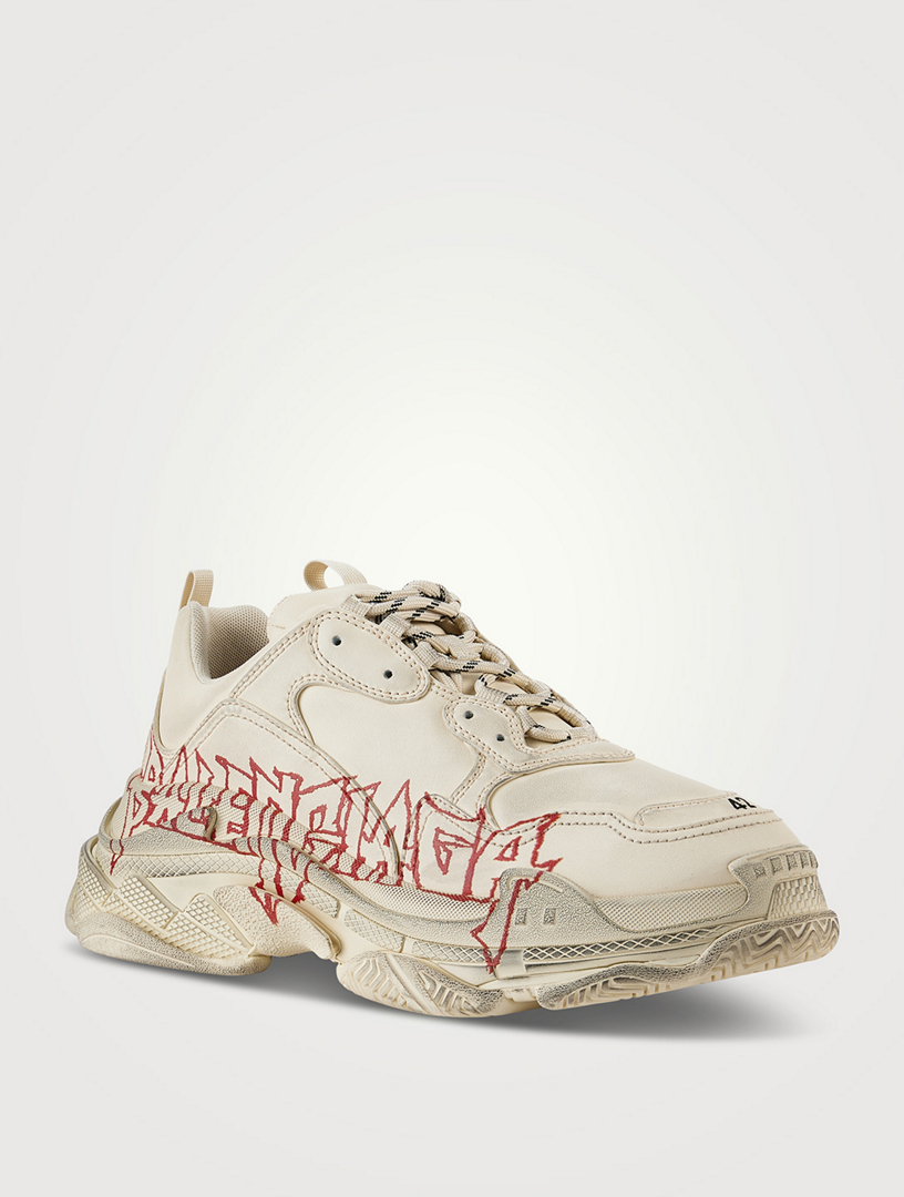 Triple S DIY Metal Sneakers