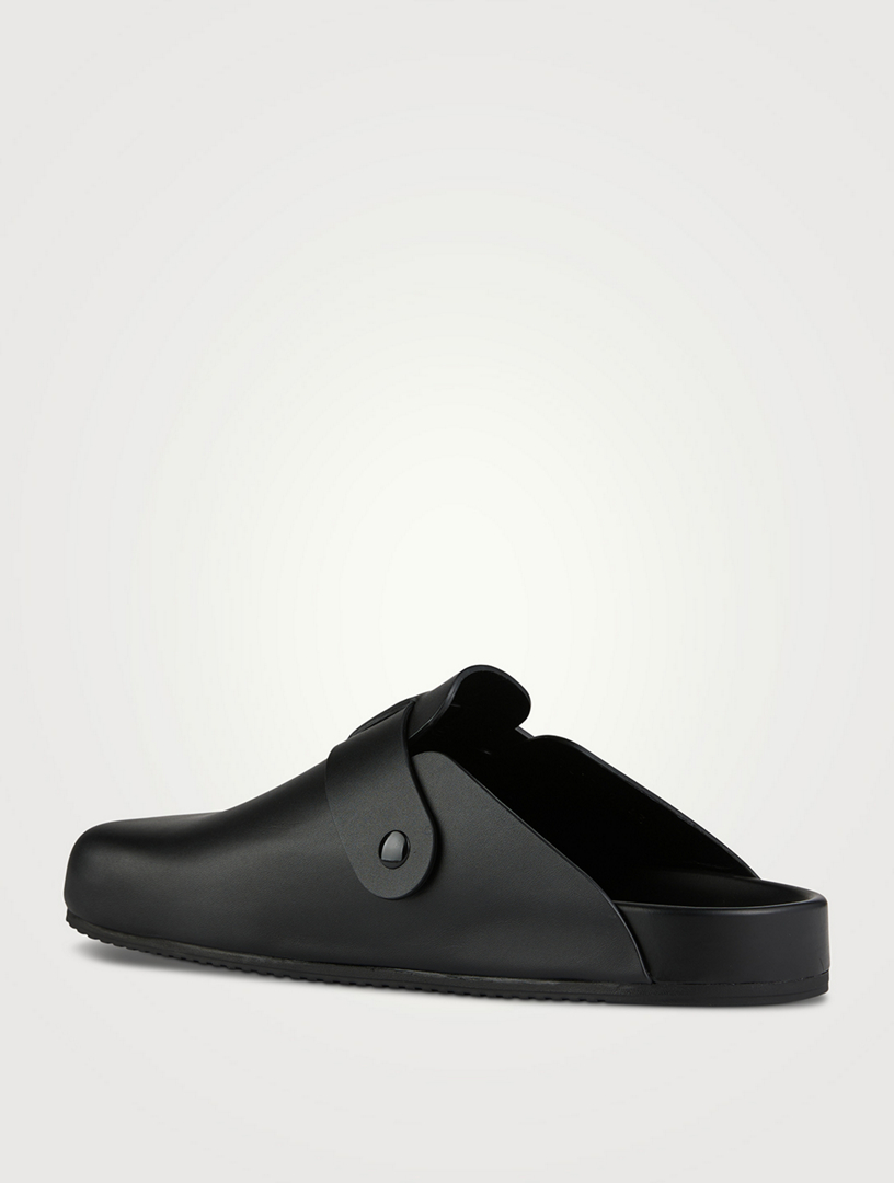 Sunday Matte Leather Mules