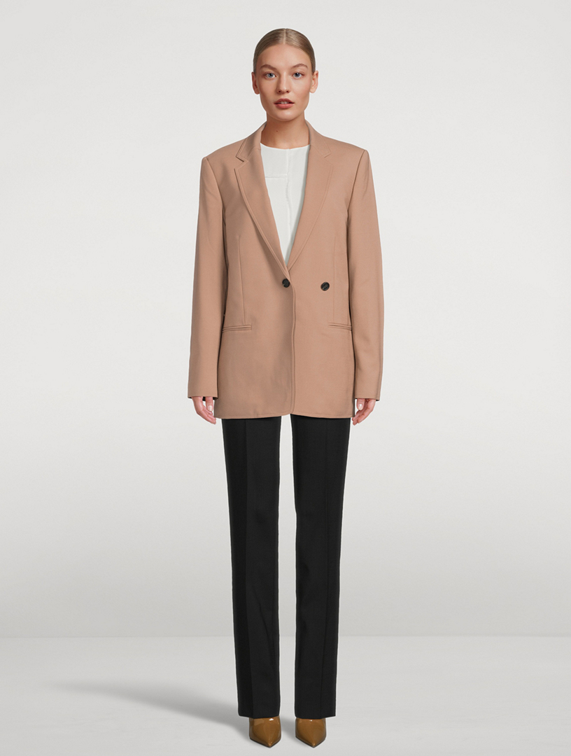 Helmut lang double hot sale breasted blazer