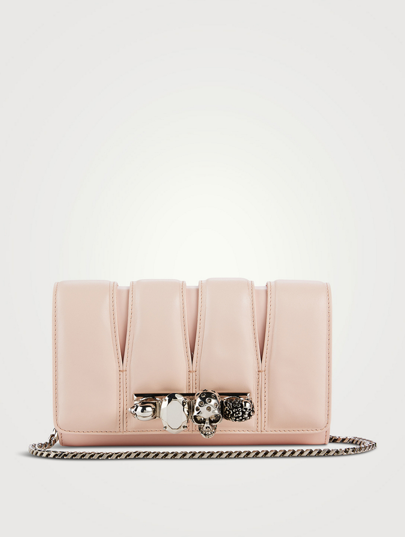 Alexander mcqueen four ring cheap clutch