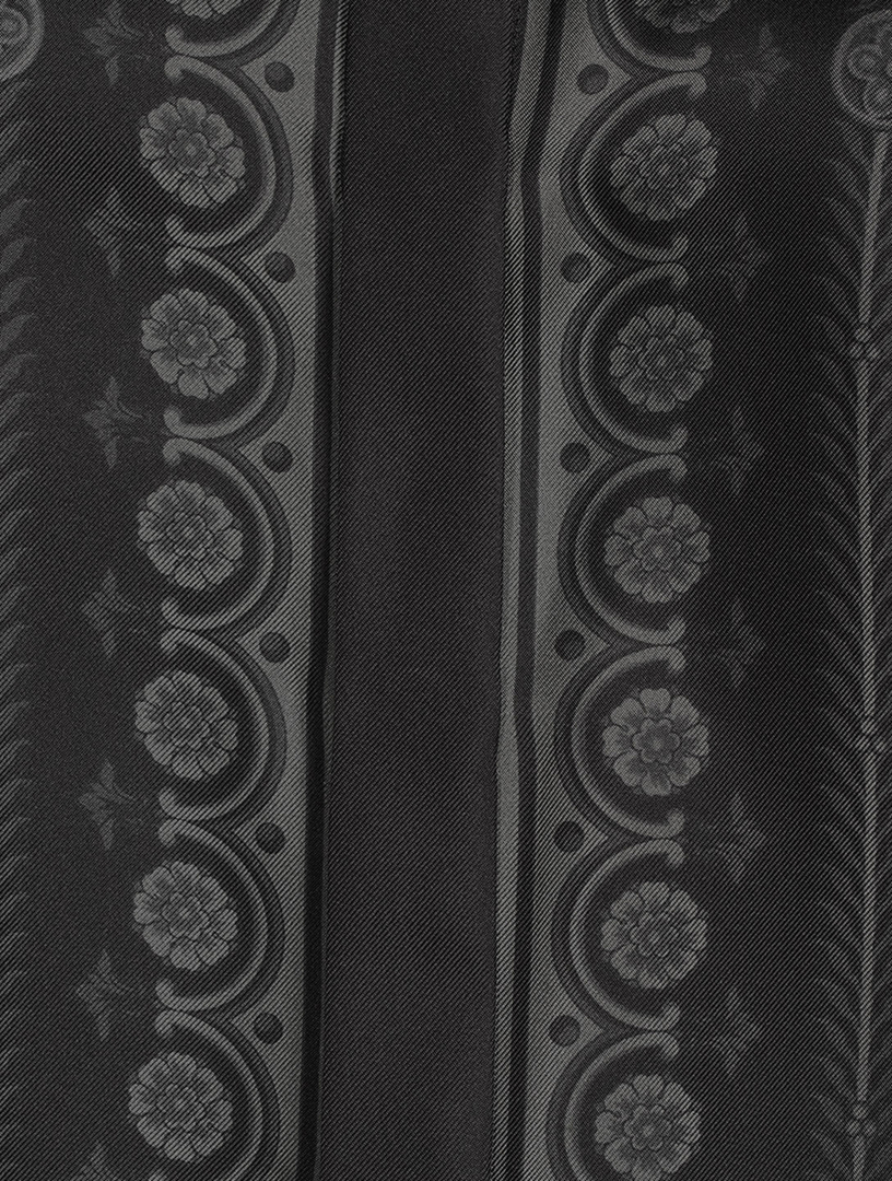 Silk Shirt Barocco Print