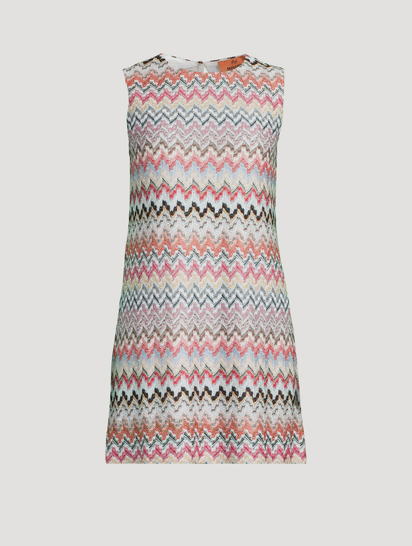 Lamé Shift Dress