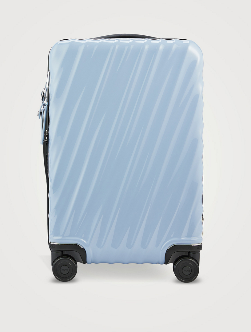 Femme Valise Cabine ImprimÉe En Nylon Bleu