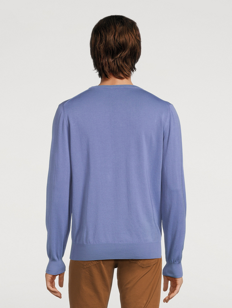 Crewneck Cotton Sweater