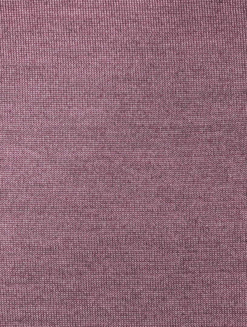 Wool And Silk Crewneck Sweater