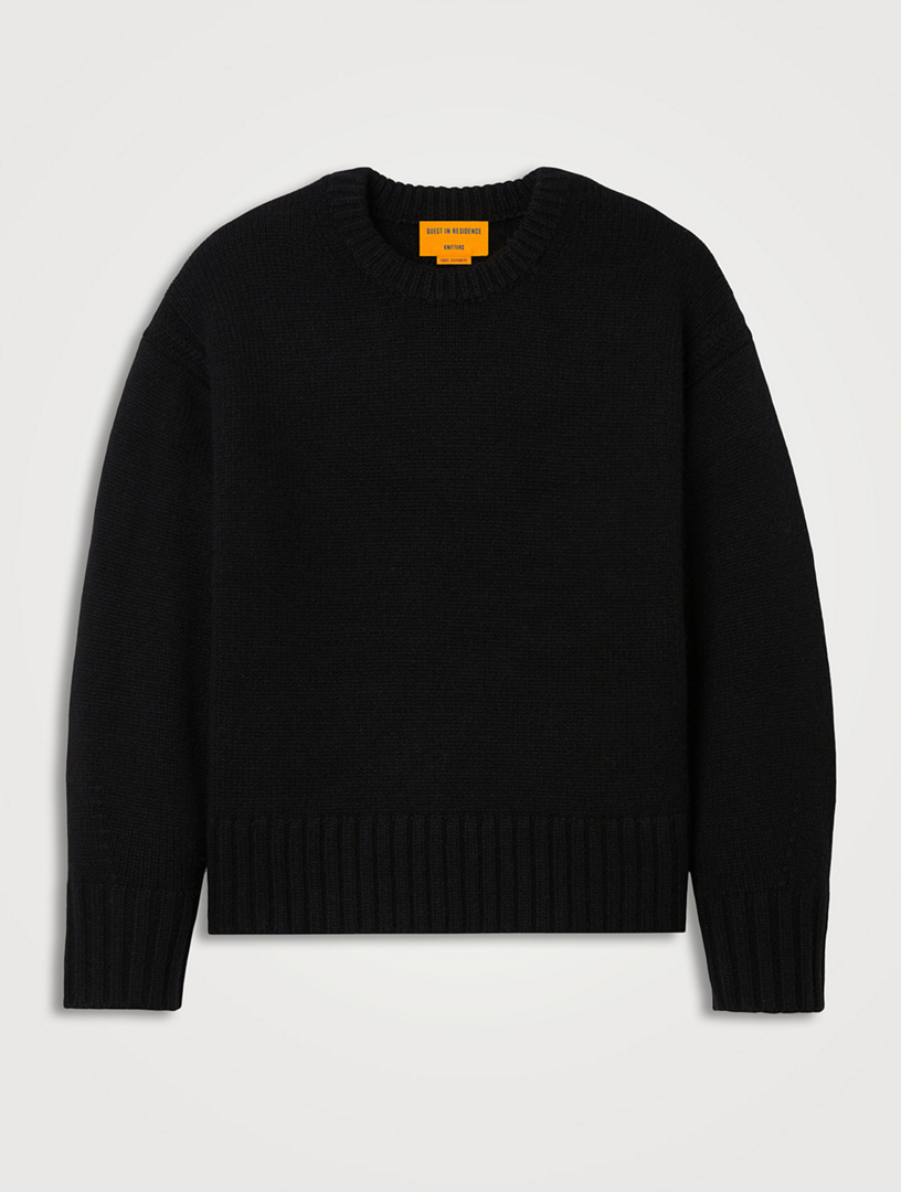 GUEST IN RESIDENCE Cozy Crew Cashmere Sweater