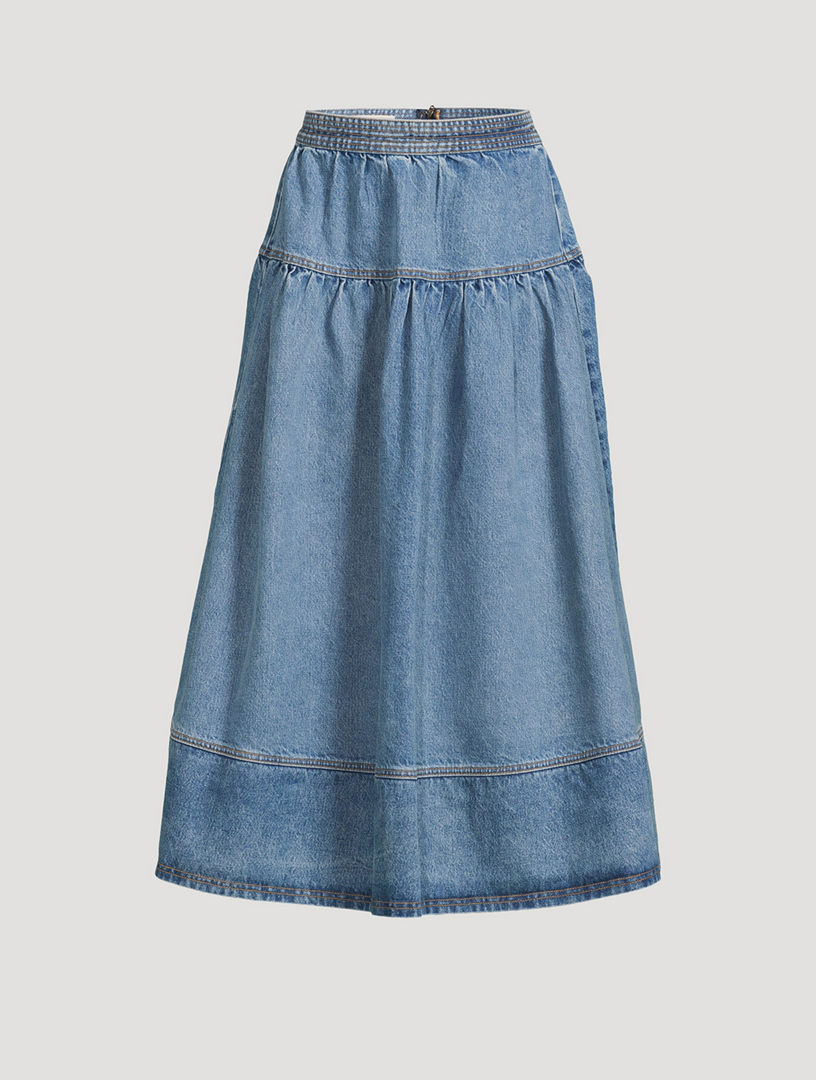 The Astrid Denim Skirt