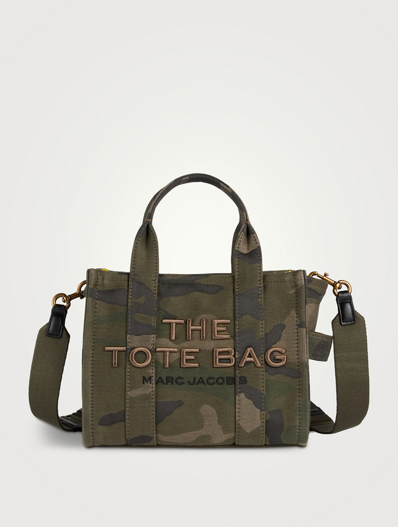 The Small Camo Jacquard Tote Bag