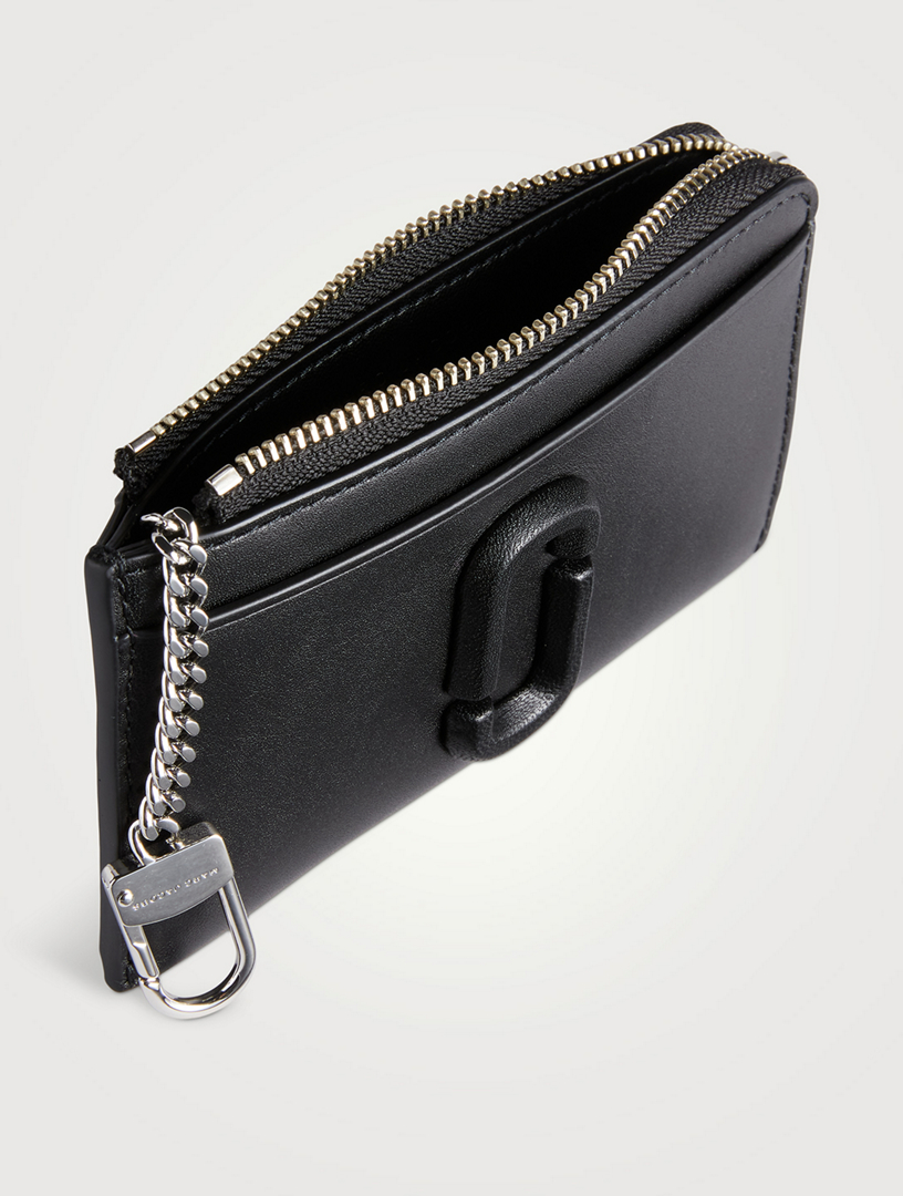 Top zip wallet top