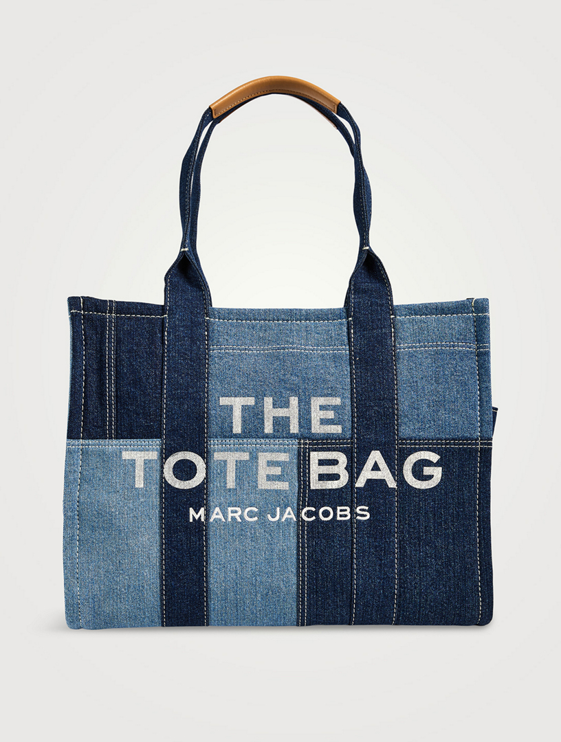 The Large Patchwork Denim Tote Bag