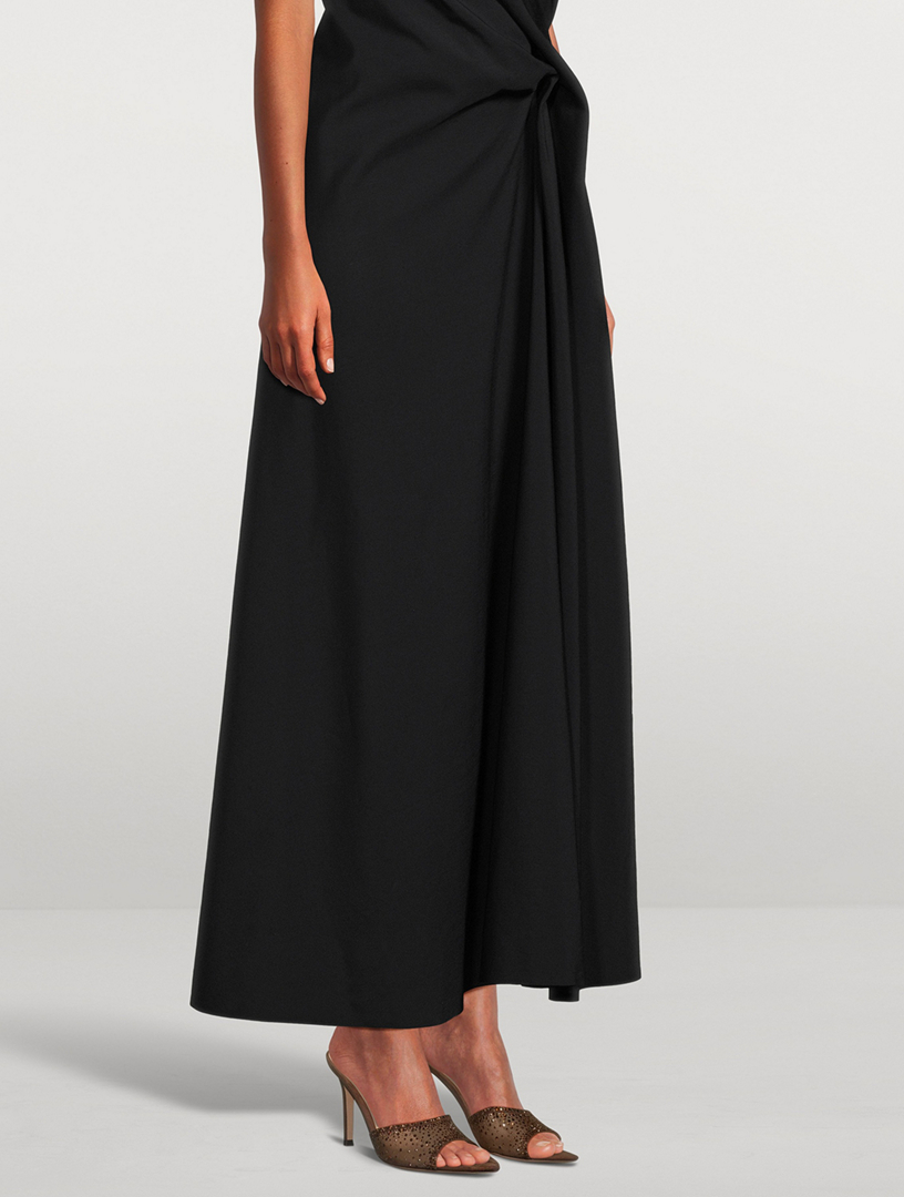 GIANVITO ROSSI Mules Rania en maille et en suède ornés de cristaux