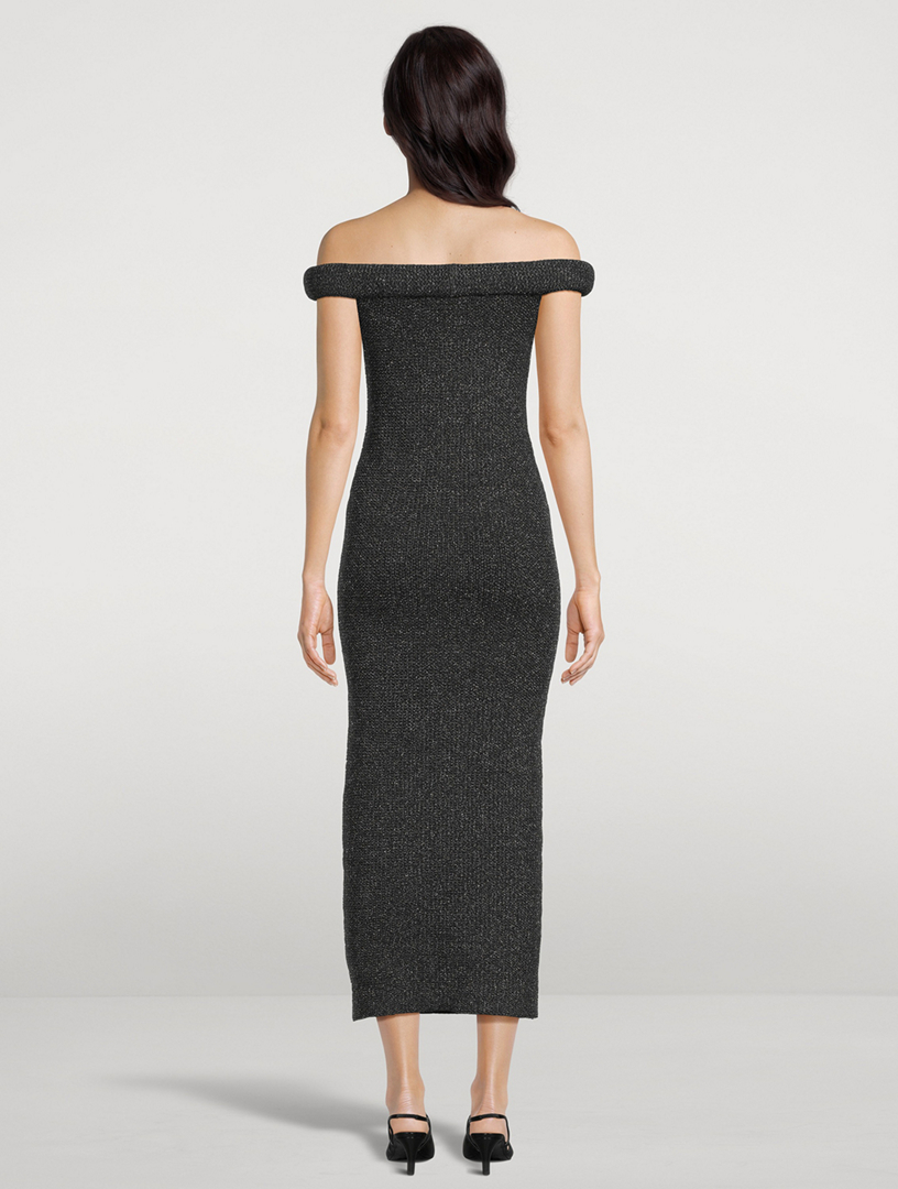 Off-The-Shoulder Maxi Dress