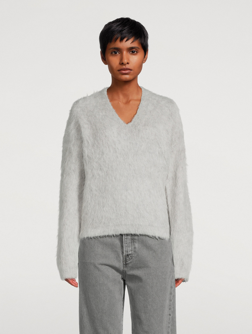 Short Sleeve Sweatshirt - Grey Melange - Kiki