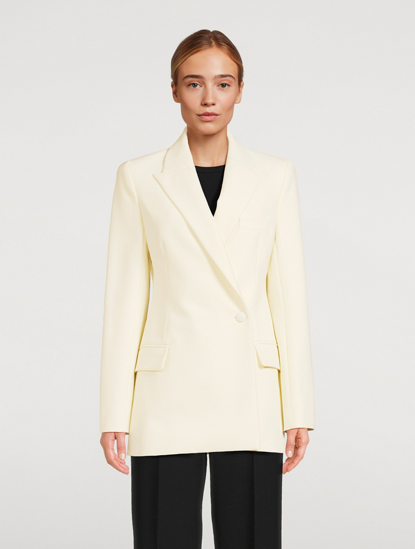 Wool-Blend Blazer