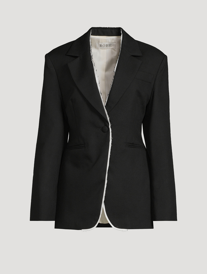 Finesse Crepe Blazer  Lafayette 148 New York