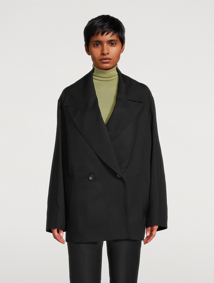 Wool Scarf Jacket