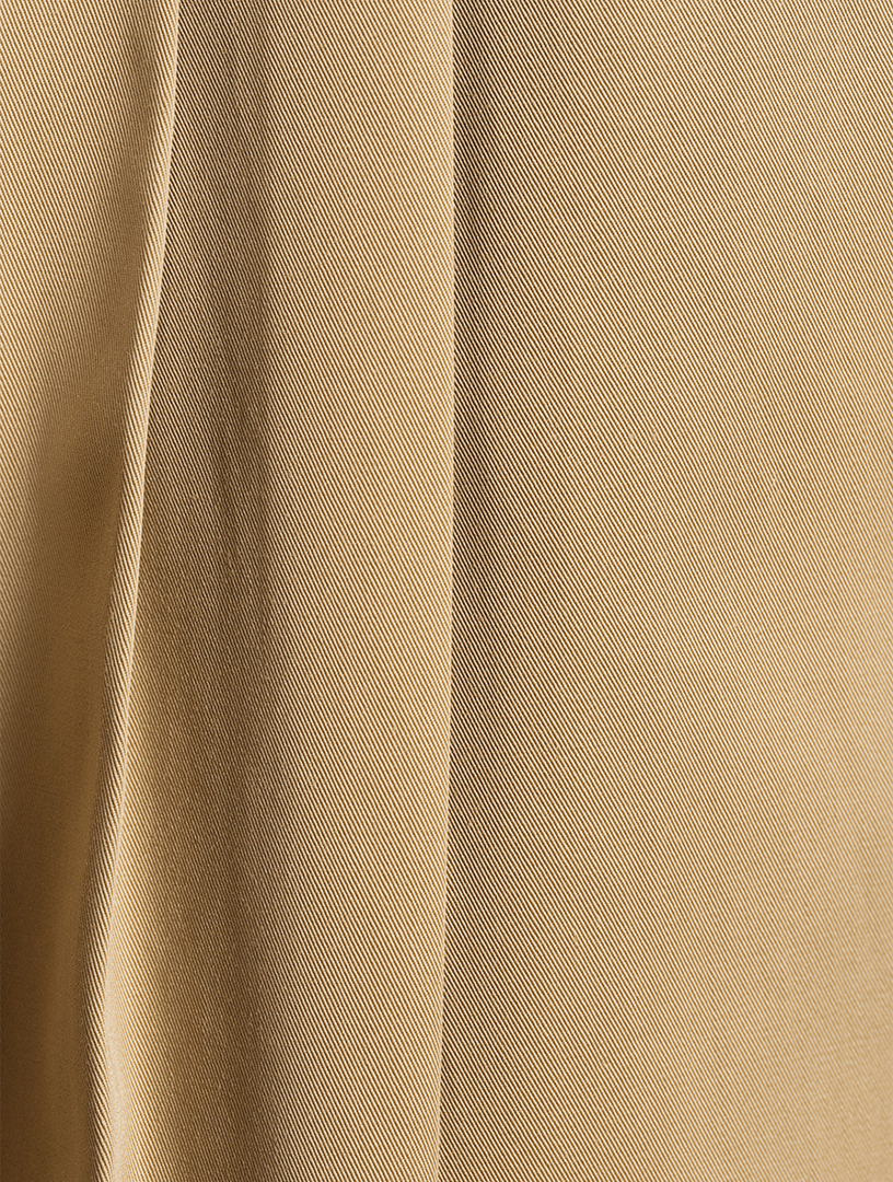 Pleated Wide-Leg Trousers
