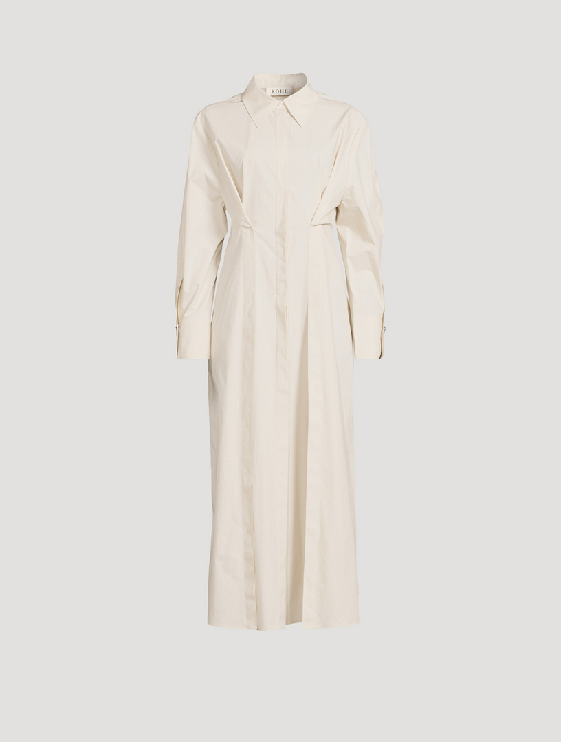 Poplin Shirt Dress