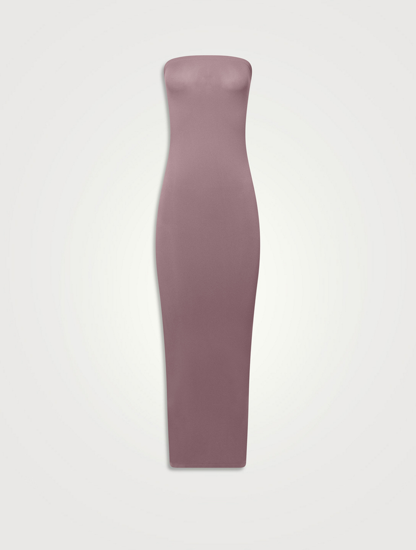 WOLFORD Fatal Strapless Midi Dress