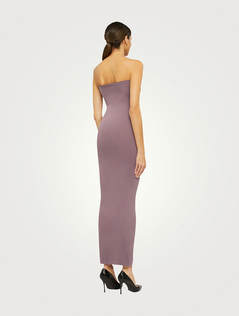 Fatal Strapless Midi Dress