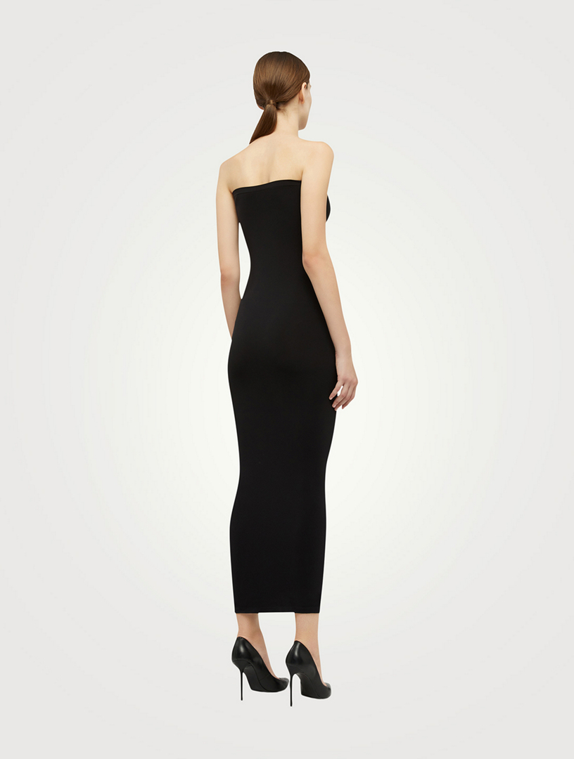 WOLFORD Fatal Strapless Midi Dress Holt Renfrew