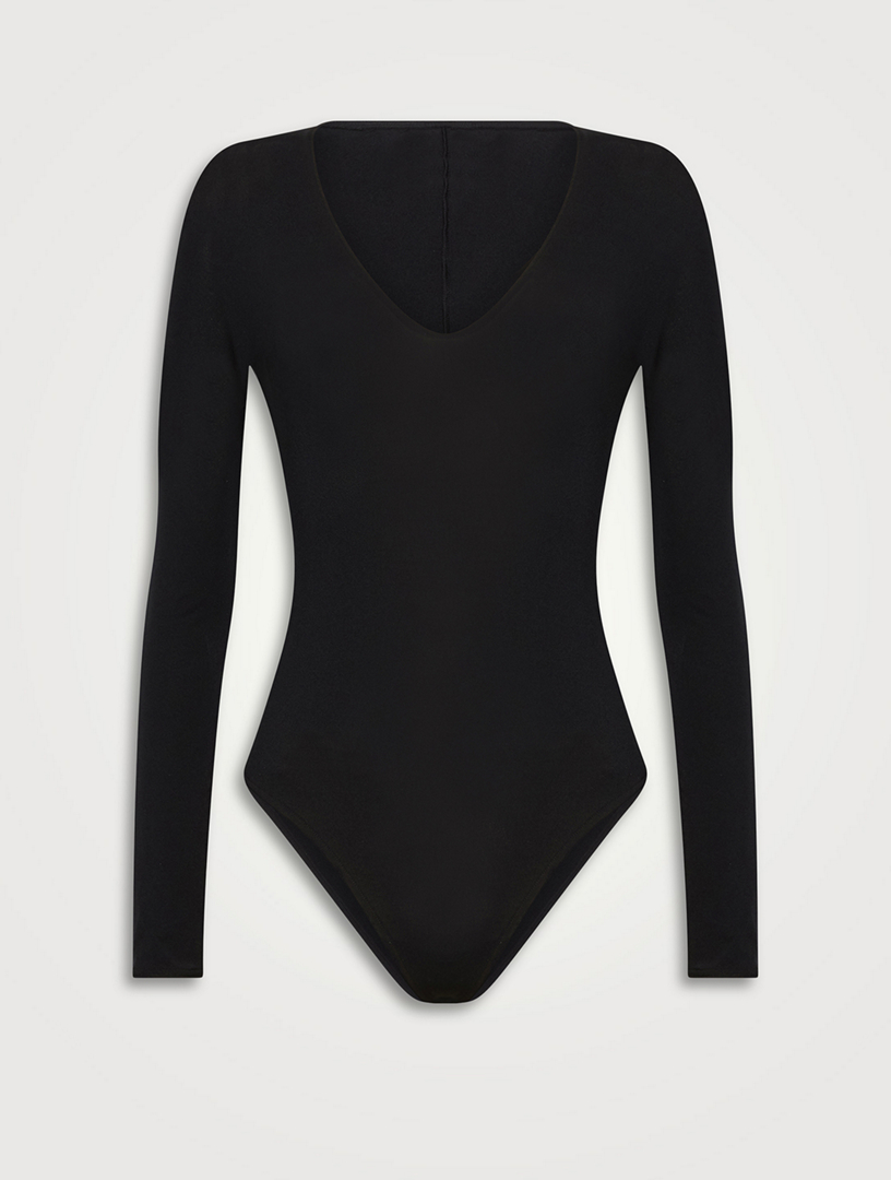 WOLFORD The V Neck Bodysuit Holt Renfrew