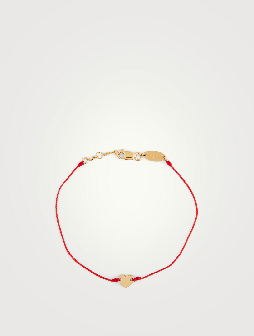 Joli Cœur 18K Gold String Bracelet